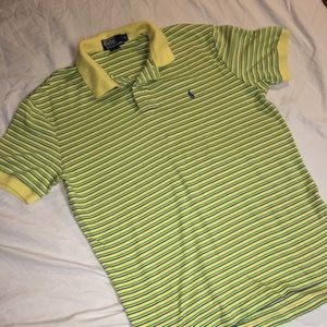 POLO RALPH LAUREN SHORT SLEEVED COLAD TEE (M)